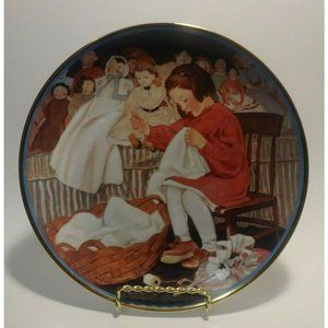 1984 The Hamilton Collection The Little Busy Bee Jessie Willcox Smith Plate